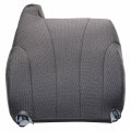 Passenger Side Top Lean Back Replacement Cloth Seat Cover Dark Gray For Chevy Silverado 1500 2500 3500 Wt 1999 2000 2001 2002 