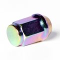 Circuit Performance 12x1 5 Neo-chrome Closed End Bulge Acorn Lug Nuts Cone Seat Forged Steel 20 Pieces
