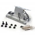 Httmt Led Fender Eliminator Tidy Tail Compatible With 2003-2009 Yamah Yzf R6s S Mode Only Chrome