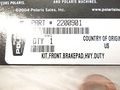 Polaris New Oem Atv Front Brake Pad Kit Heavy Duty