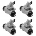 Front Rear Brake Wheel Cylinders All 4 Fit 43092-0002 For Kawasaki Mule 600 610 Sx Kaf400 2010-2018