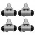 Front Rear Brake Wheel Cylinders All 4 Fit 43092-0002 For Kawasaki Mule 600 610 Sx Kaf400 2010-2018
