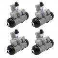 Front Rear Brake Wheel Cylinders All 4 Fit 43092-0002 For Kawasaki Mule 600 610 Sx Kaf400 2010-2018