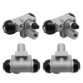 Front Rear Brake Wheel Cylinders All 4 Fit 43092-0002 For Kawasaki Mule 600 610 Sx Kaf400 2010-2018