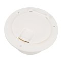 Heavy Duty Rv Round Electrical Cable Hatch Nylon Secure Fixation Sturdy For 3 1 2in Interface Electric Cover Access Door