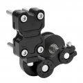 Motorcycle Chain Tensioner Automatic Adjuster Universal For Atv Offroad Vehicle Dirt Bike Black 