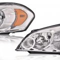 G-plus Headlights Compatible With 2006-2007 Chevy Monte Carlo 2006-2013 Impala 2014-2016 Limited Driver Side Clear Lens Chrome