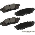 D1879 Brake Pads W Hardware Rear Disc Pad Set 