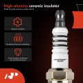 A-premium Iridium And Platinum Spark Plug Compatible With Nissan Pathfinder Pickup Volvo Xc90 S80 Jaguar Xj6 Xjr Xjs Vanden