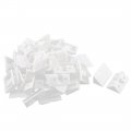 Furniture 42mm X 20mm Plastic Corner Bracket Angle Brace 32 Set 