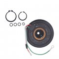 Ac Compressor Clutch Kit Pulley Coil Plate Replacement For Ram 1500 1996-2002