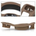 Dashboard Bezel Cluster Dash Trim Double Din For Chevy Blazer S10 Gmc Jimmy Sonoma 1998-2004 Beige