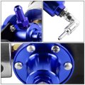 Adjustable Aluminum Fuel Pressure Regulator With Oil Filled Gauge 160psi Capacity For High Performance Turbocharged Engines 