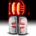 Akkon Fits 2014-2018 Chevy Silverado 1500 2500hd 3500hd 3d Design Led Drl Halogen Type Chrome Tail Lights Pair Left Right