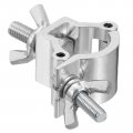 Uxcell Light Truss Clamps Aluminum Alloy Stage Lighting Pipe O Clamp For 0 94-1 02inch Od Tube Max Load 15lb Single Buckle 4pcs
