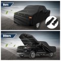 X Autohaux Pickup Truck Car Cover For Toyota Tacoma Crew Cab 4 Door 6 1 Feet Bed 05-21 Outdoor Waterproof Sun Rain Dust Wind