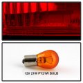 Acanii For 1995-2001 Bmw E38 740i 740il 750il Red Clear Tail Lights Brake Lamps Driver Passenger Side