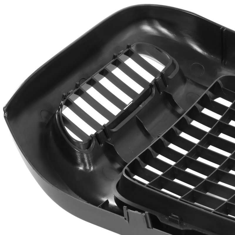 Fo1200449 Factory Style Front Bumper Grill Grille Assembly For Ford Excursion 2000-2004 Painted Black