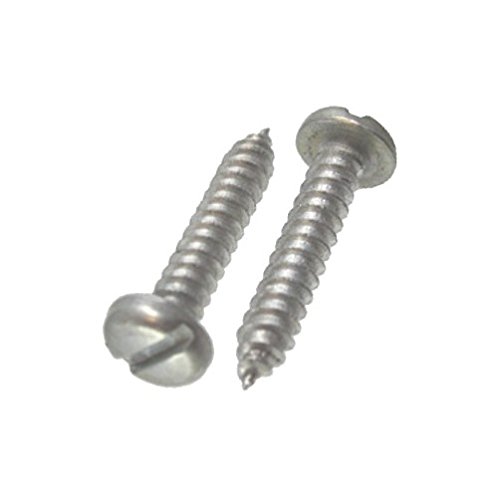 6 X 3 8 Aluminum Pan Head Sheet Metal Screws Pack Of 12