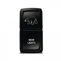 Ch4x4 Rocker Switch V2 Bear Lights Symbol 2 Green Led
