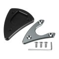 1 Set Motorcycle Kickstand Pad Side Stand Bracket Foot Extension Enlarger Plate Support Auxiliary For Vespa Gts300 Super Sport