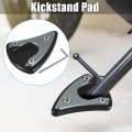 1 Set Motorcycle Kickstand Pad Side Stand Bracket Foot Extension Enlarger Plate Support Auxiliary For Vespa Gts300 Super Sport