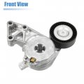 X Autohaux Drive Belt Tensioner Assembly For Volkswagen Jetta Golf Beetle Audi Tt 06a 903 315e Metal Black Silver Tone