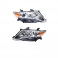Tbvechi 1 Pair Halogen Headlights Assembly For 2009 2010 2011 2012 2013 2014 2015 2016 Venza Replacement Passenger Driver Head 