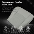 Front Driver And Passenger Side Perforated Microfiber Leather Seat Covers Gray For Cadillac Srx 2003 2004 2005 2006 2007 2008