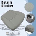Front Driver And Passenger Side Perforated Microfiber Leather Seat Covers Gray For Cadillac Srx 2003 2004 2005 2006 2007 2008