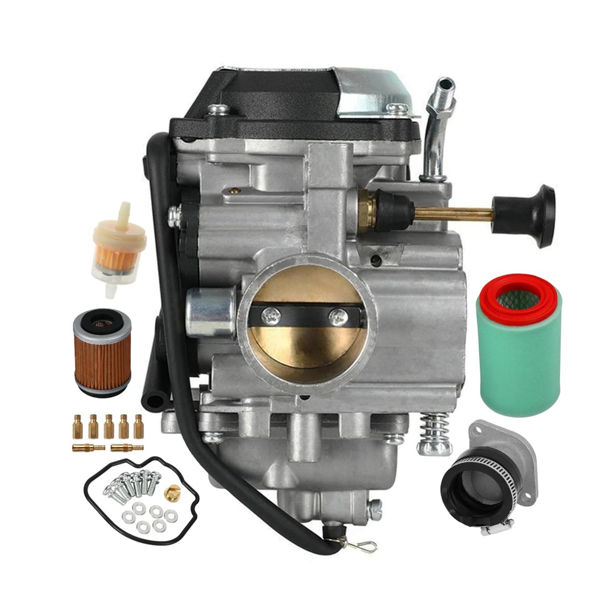 Carburetor For Yamaha Bear Tracker 250 2wd Yfm250x Yfm250xl 1999 2004 Atv Quad 4xe 14140 00 With Intake Manifold Air Filter And