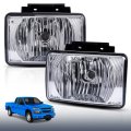 Front Bumper Fog Lights Assembly For 2004-2012 Chevy Colorado Gmc Canyon Clear Lens Left Right Light 