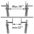 Httmt- Motorcycle Race Bike Rear Wheel Stand Lift Bracket Fork Swingarm P N Mt381-a-sr