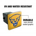 University Of Pittsburgh Secondary Logo Tow Trailer Hitch Cover Plug Insert