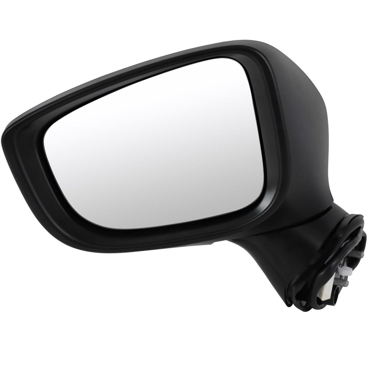 Left And Right Side Mirrors For 2017 2018 2019 Mazda 3 Power Lamp View Mirror Replacement Set Black Abs Plastic Housing