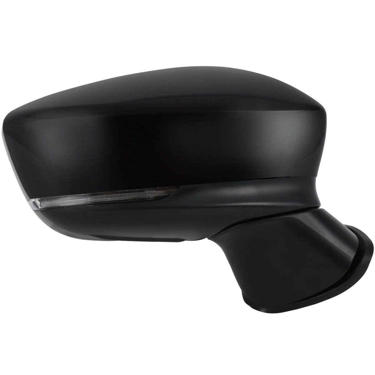 Left And Right Side Mirrors For 2017 2018 2019 Mazda 3 Power Lamp View Mirror Replacement Set Black Abs Plastic Housing