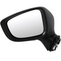 Driver Side Mirror Glass For 2017 2018 2019 Mazda 3 With Power Lamp Exterior 