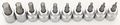 Jegs Performance Products W1387 Hex Bit Socket Set