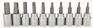 Jegs Performance Products W1387 Hex Bit Socket Set