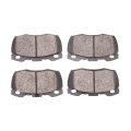 Front Brake Pads For Land Rover Defender 90 1994 1995 Low Metallic Friction 5000 Advanced Series 2 70 In Outer Pad Height 
