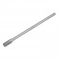 Carbide Burrs Rotary Files Single Cut Cylinder Tungsten Tip 10mm Cutting Head 6mm Shank 150mm 6-inch Length For Wood Metal 