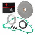 Starter Clutch Kit One Way Bearing Idler Gear 76t W Gasket For Polaris Rzr Ranger General Xp 4 S Pro Turbo Trail 900 1000