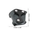 Motorcycle Kickstand Side Stand Plate Pad Aluminum Alloy Titanium Tone For Honda Cb200x 2021-2022