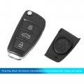 X Autohaux 2pcs 3 Buttons Replacement Remote Flip Key Fob Case Shell For Audi A3 A4 A6 Q7 Tt