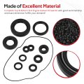 Complete Top And Bottom End Engine Gasket Oil Seal Kit For Honda Cr250r 2002-2004 O E M 14132-kz3-l20