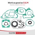 Complete Top And Bottom End Engine Gasket Oil Seal Kit For Honda Cr250r 2002-2004 O E M 14132-kz3-l20
