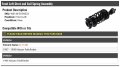 Front Left Driver Side Strut And Coil Spring Assembly Compatible With 1996-1999 Nissan Pathfinder Up To 11 00 1998 Production