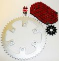 Fits Honda Cr125r 125 R Red O Ring Chain And Sprocket 12 48 114l