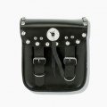 Billys Biker Gear Motorcycle Sissy Bar Bag With Studs And Conchos 