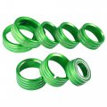 8 Pcs Aluminum Alloy Ac Radio Switch Knob Cover For Chevy Silverado Gmc Sierra 2014-2018 Air Conditioner Decor Green